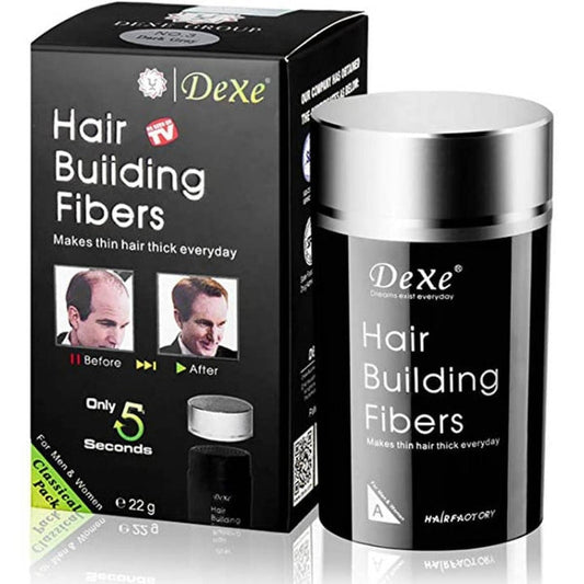Premium Hair Building Fiber Black Natural Volume
