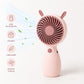 Portable Rechargeable Mini Fan – 4–5 Hours Battery Backup | USB Handheld Cooling Fan