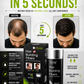 Premium Hair Building Fiber Black Natural Volume